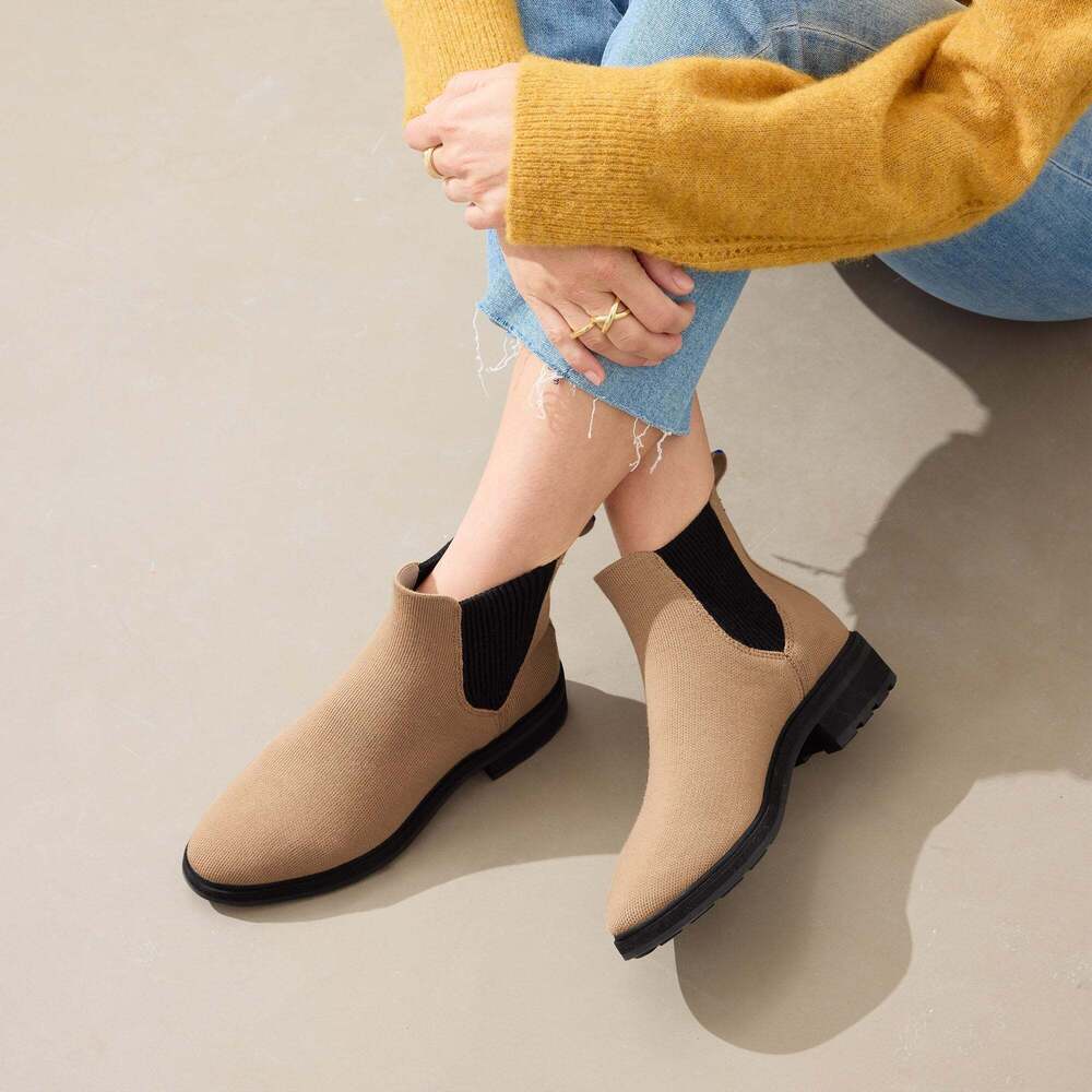 Rothy's The Lug Boot - Butternut Size 6.5 Brand N… - image 2